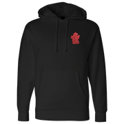 a black" Do What You Love"hooded sweatshirt