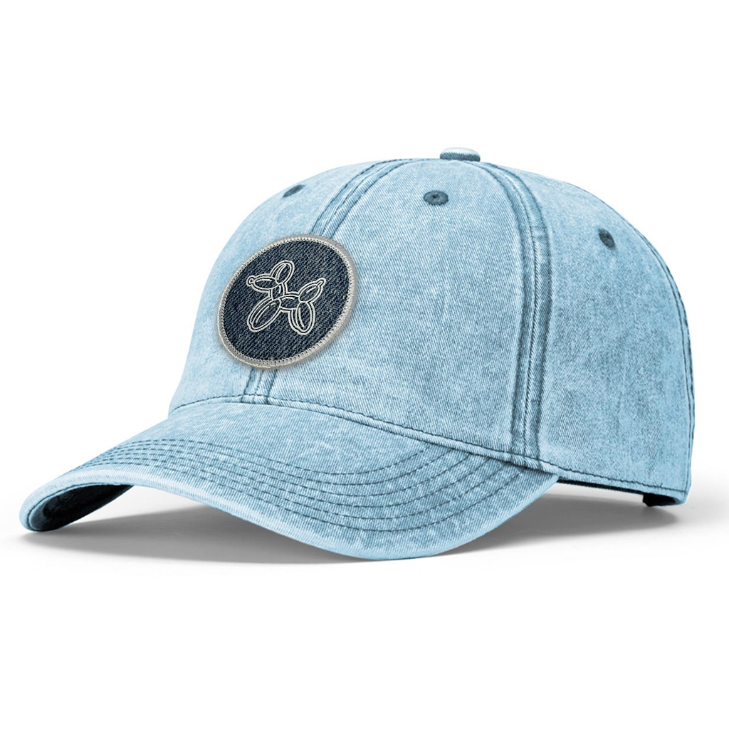 Denim Snow washed BLLN Dad Hat