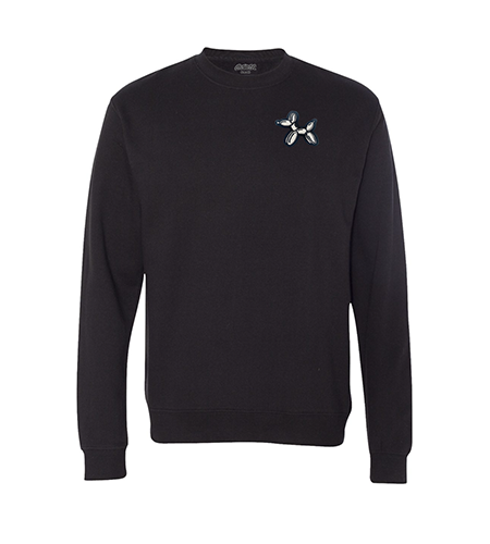 Original BLLN Dog Crew Neck Sweatshirt- Black