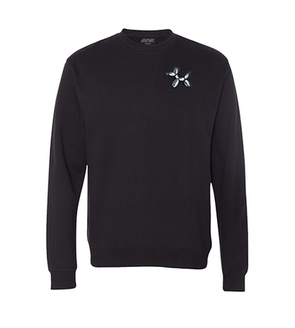 Original BLLN Dog Crew Neck Sweatshirt- Black