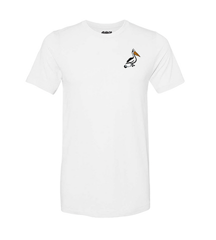 Original Solid Color T-shirt with The Pelican