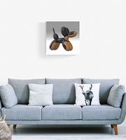 Rottweiler Dog BLLN 24×24 canvas print – balloon dog pop art