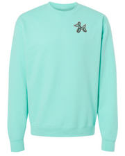 Original BLLN Dog Crew Neck Sweatshirt- Mint