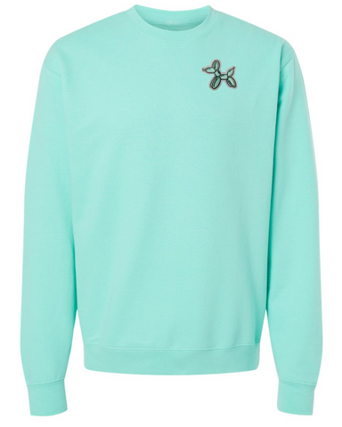 Original BLLN Dog Crew Neck Sweatshirt- Mint