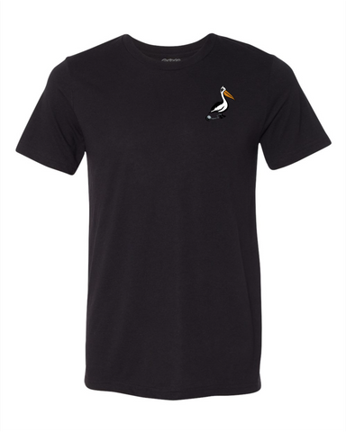 Original Solid Color T-shirt with The Pelican