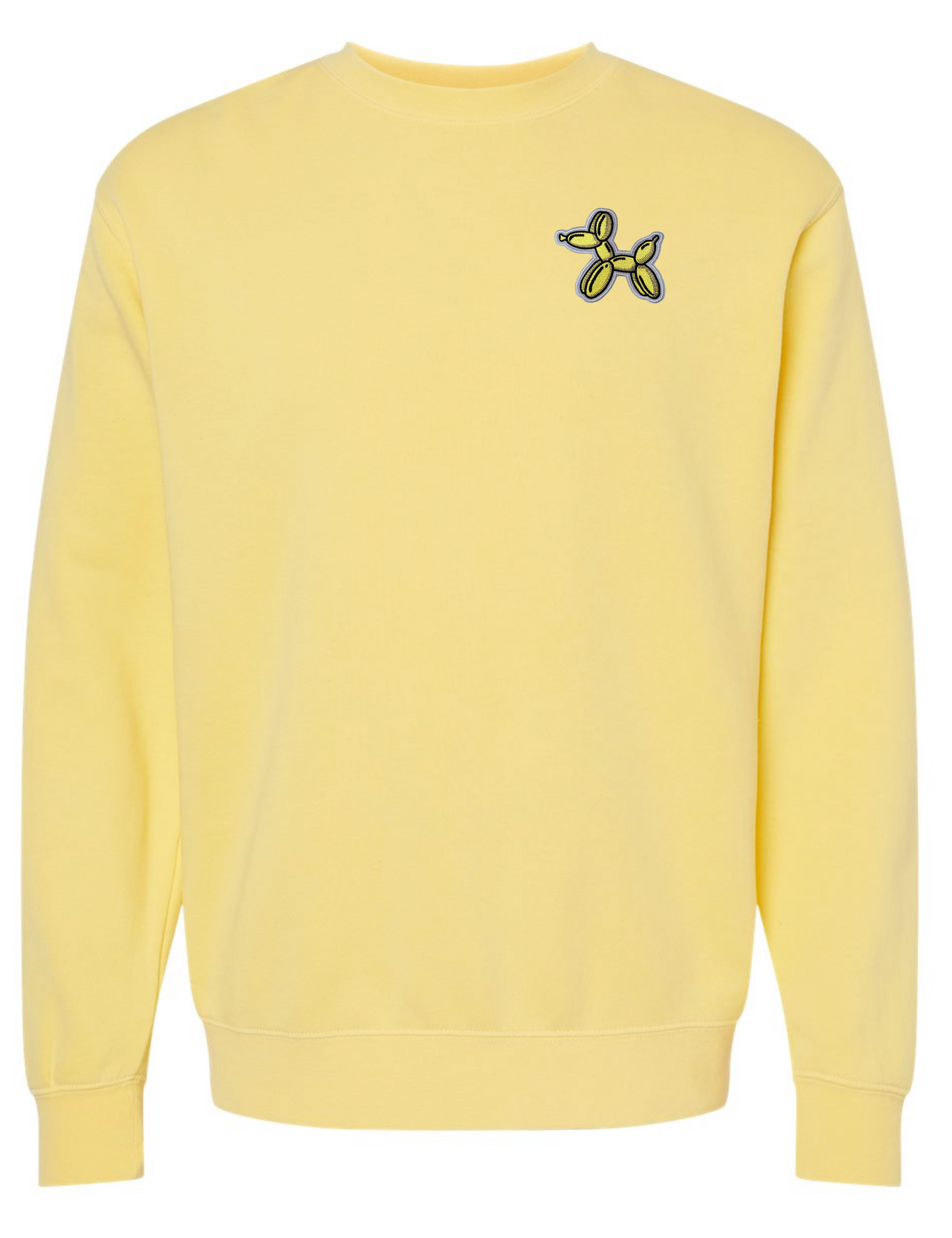 Original BLLN Dog Crew Neck Sweatshirt- Pigment Yellow