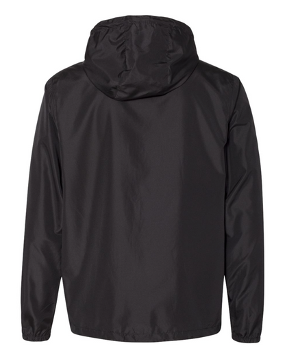 THE ASTRONAUT - Black Lightweight Windbreaker Full-Zip