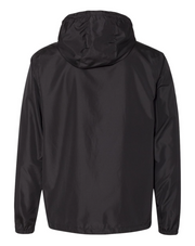 THE ASTRONAUT - Black Lightweight Windbreaker Full-Zip